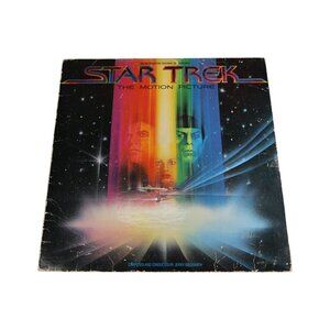 Jerry Goldsmith Star Trek The Motion Picture (LP) Columbia JS 36334 OST 1979 VG